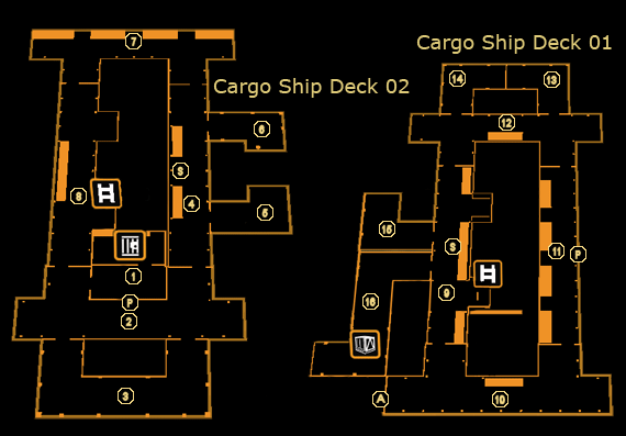 Cargo Ship Lower Decks