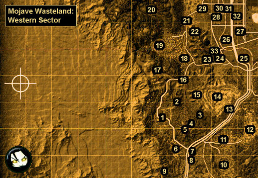 Fallout New Vegas Honest Hearts Map - Maping Resources
