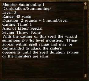 Summon a goblin squad as tier 3 spell