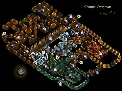 Temple Dungeon Level 2
