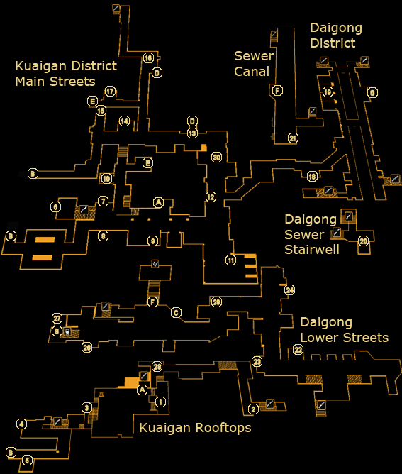 Lower Hengsha Kuaigan & Daigong Districts