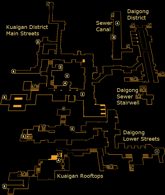 Lower Hengsha Kuaigan & Daigong Districts (Return)