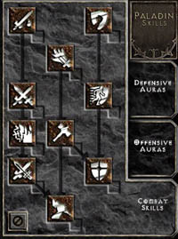 Paladin Combat Skills Skill Tree