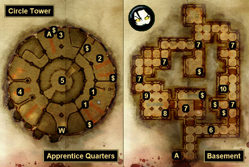 Dragon Age: Origins Online Walkthrough - Apprentices Quarters - Sorcerer's  Place