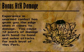 Bonus HtH Damage
