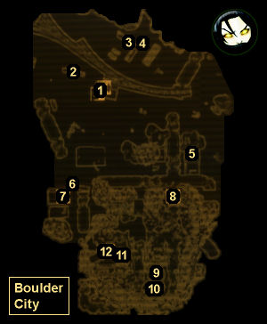 M5 - Boulder City, Maps - Fallout: New Vegas Game Guide