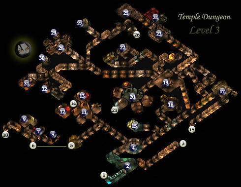 Temple Dungeon Level 3